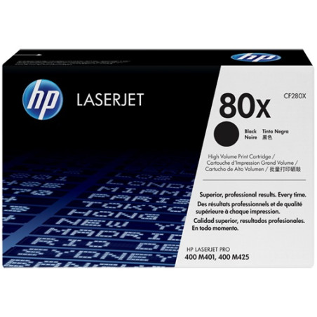 K/HP 80X Black LaserJet Toner Cartridge