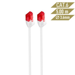 Ewent IM1041 cable de red 5 m Cat6 U/UTP (UTP) Blanco | APLIUM