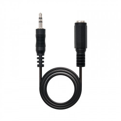 Nanocable 10.24.0205 cable de audio 5 m 3,5mm Negro | APLIUM