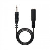 Nanocable 10.24.0205 cable de audio 5 m 3,5mm Negro | APLIUM