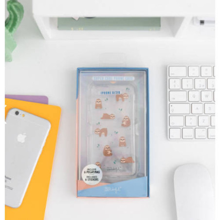 Carcasa iPhone 6/7/8 Slow Collection-case Sloth Mr. Wonderfu | APLIUM