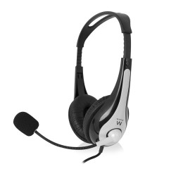 Ewent EW3562 auricular y casco Auriculares Diadema Negro, Pl | APLIUM