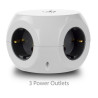 Ewent EW3939 base múltiple 1,5 m 3 salidas AC Interior Blanc | APLIUM