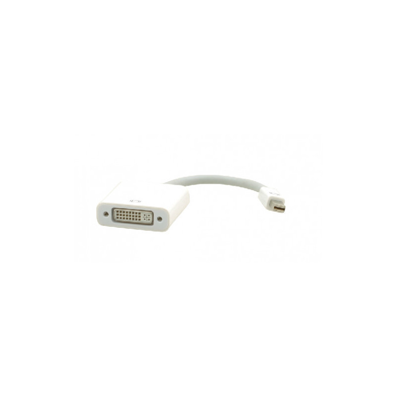 Kramer Electronics Mini DisplayPort (M) to DVI−D (F) Blanco | APLIUM