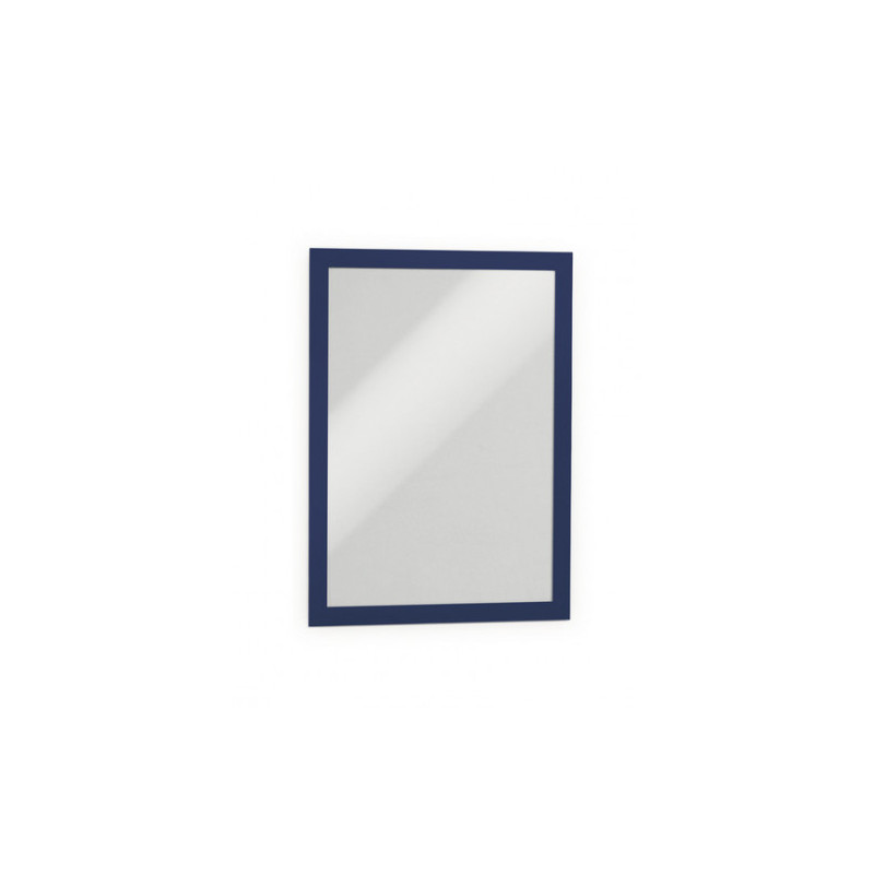 Blister 2 Marco Autoadhesivo Magnetico Duraframe A4 Azul Dur | APLIUM