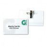 Kit De 50 Identificadores Con Pinza + Imperdible 75X40MM Inc | APLIUM