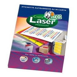 Caja 70 Hojas Etiquetas Amarillo Fluorescente Con MÁRGENES-L | APLIUM