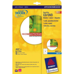 Paquete 25 Hojas Etiquetas Full-face No Touch Blancas Papel | APLIUM