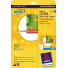 Paquete 25 Hojas Etiquetas Full-face No Touch Blancas Papel | APLIUM