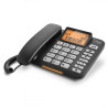 Gigaset DL 580 teléfono Teléfono analógico Negro Identificad | APLIUM