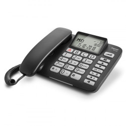 Gigaset DL 580 teléfono Teléfono analógico Negro Identificad | APLIUM