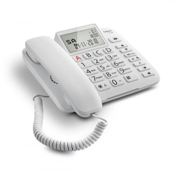 Gigaset DL380 Teléfono analógico Blanco Identificador de lla | APLIUM
