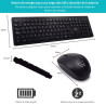 Ewent EW3256 teclado RF inalámbrico QWERTY Español Negro | APLIUM