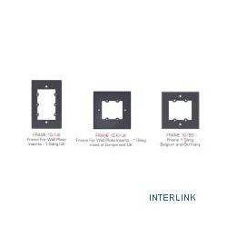 Frame Para Wall Plate Insercion 1 Altura 1G/EUK(W) Kramer | APLIUM