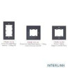 Frame Para Wall Plate Insercion 1 Altura 1G/EUK(W) Kramer | APLIUM