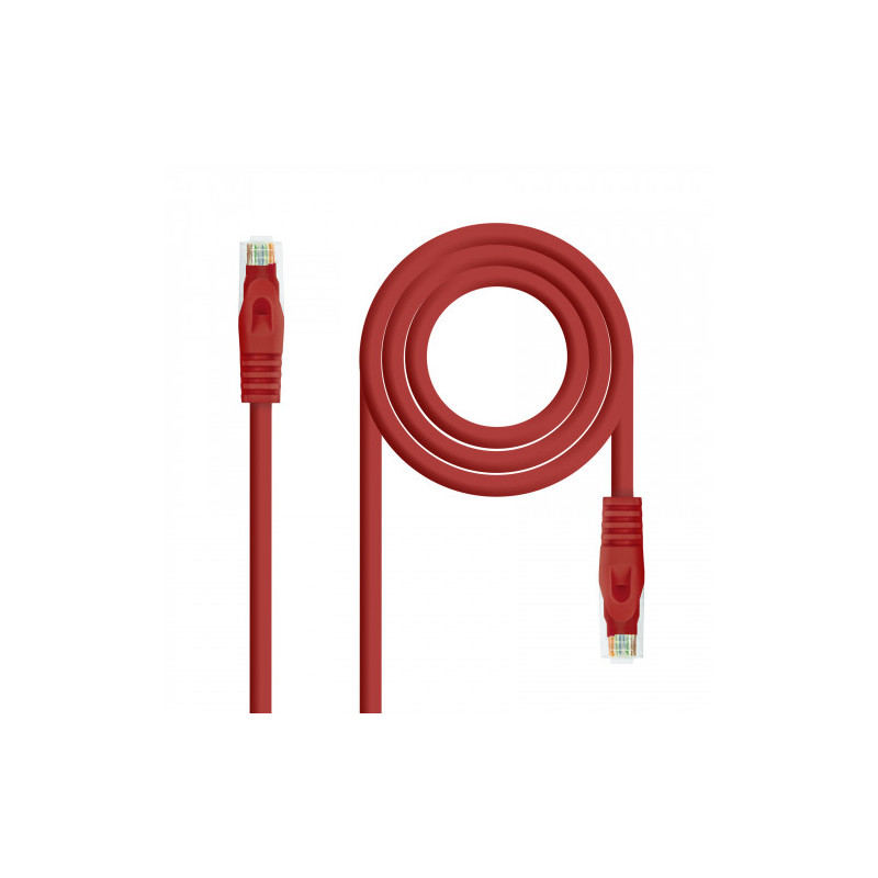 Nanocable Cable de red latiguillo RJ45 LSZH Cat.6A UTP AWG24 | APLIUM