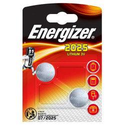 Blister 2 Pilas De Boton Modelo CR2025 Energizer E301021501 | APLIUM