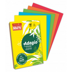 Paquete 500H Papel 80GR A4 Rojo Intenso Adagio 40002485 | APLIUM