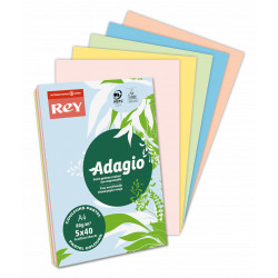 Paquete 500H Papel 80GR A4 Azul Palido Adagio 40002465 | APLIUM