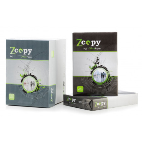 Paquete 500H Papel 75GR A4 Zcopy Cie 146 ZCOPY75GR | APLIUM