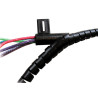 Organizador Cables Zip 2M Negro Fellowes 99439 | APLIUM