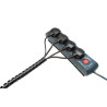 Organizador Cables Zip 2M Negro Fellowes 99439 | APLIUM
