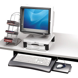 Bandeja Teclado Manager Grafito Fellowes 93804 | APLIUM