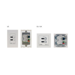 Kramer / Selector Automático Wall Plate / 4K /WP-211T/EU-80/ | APLIUM
