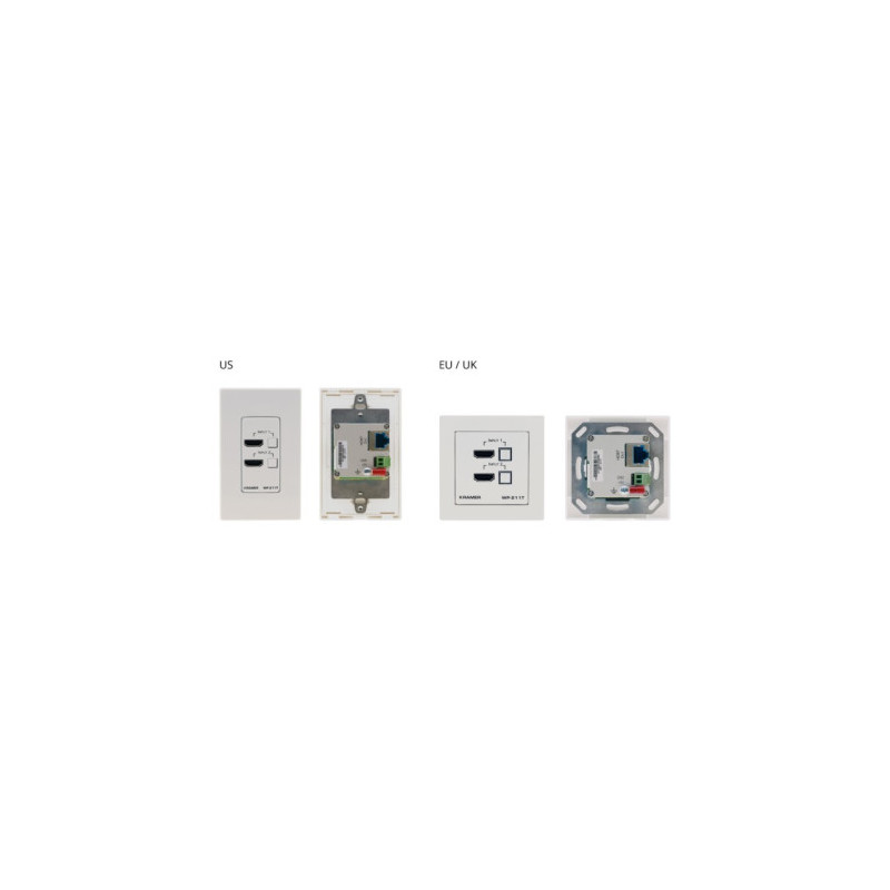 Kramer / Selector Automático Wall Plate / 4K /WP-211T/EU-80/ | APLIUM