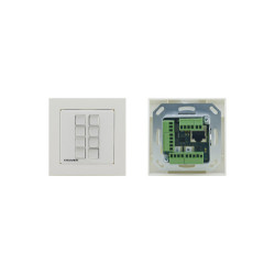 Kramer Electronics RC-208/EU-80/86(W) botonera Blanco | APLIUM