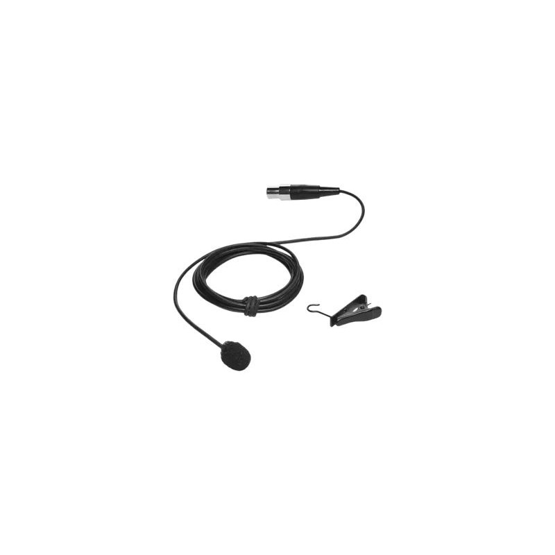 Clearone Lavalier, Cardioid, Black Color Microphone For Wire | APLIUM
