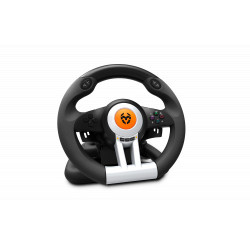 Krom Volante + Pedales K-wheel Multi-plataforma | APLIUM