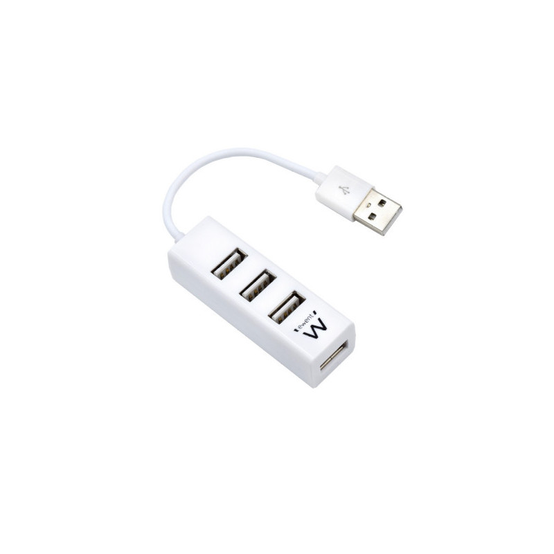 Ewent EW1122 hub de interfaz USB 2.0 Blanco | APLIUM