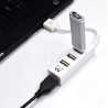 Ewent EW1122 hub de interfaz USB 2.0 Blanco | APLIUM