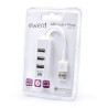 Ewent EW1122 hub de interfaz USB 2.0 Blanco | APLIUM