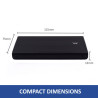 Ewent EW7041 caja para disco duro externo Aluminio, Negro 2. | APLIUM