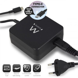 Ewent EW3980 cargador de dispositivo móvil Negro Interior | APLIUM