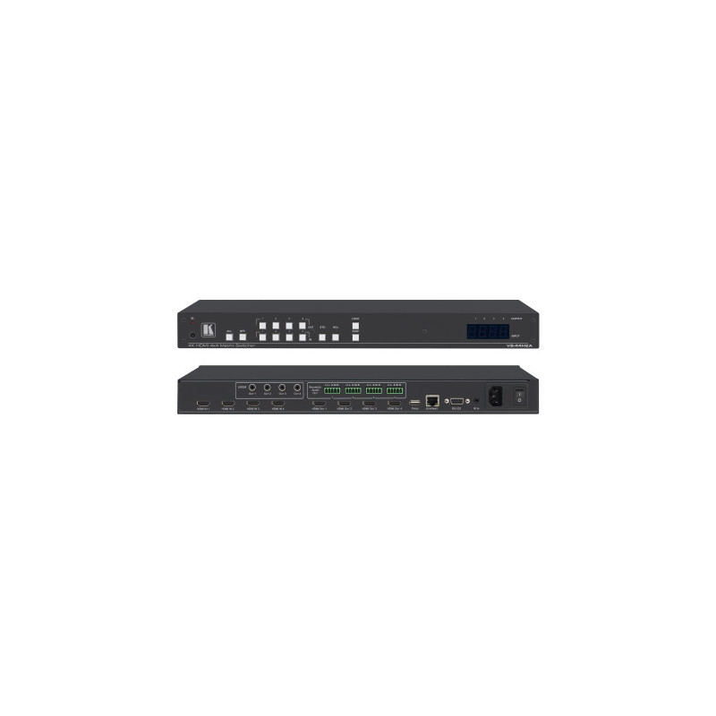 Kramer / Conmutador 4X4 / 4K Hdr / Matrix Switcher With Audi | APLIUM