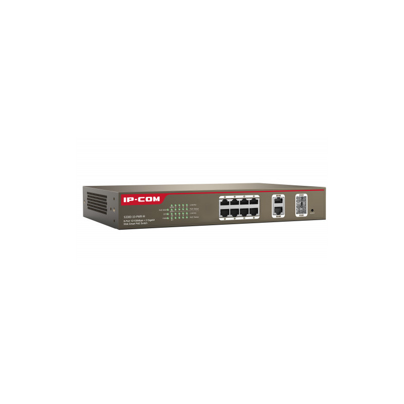 IP-COM Networks S3300-10-PWR-M switch Gestionado L2 Fast Eth | APLIUM