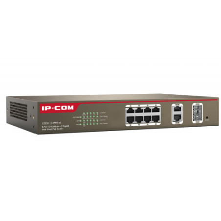 IP-COM Networks S3300-10-PWR-M switch Gestionado L2 Fast Eth | APLIUM