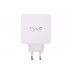 TooQ Cargador de Pared doble puerto USB-C PD + USB A QC3.0, | APLIUM