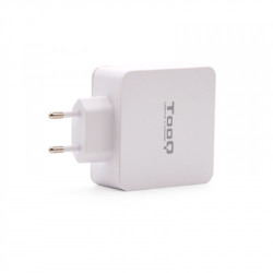 TooQ Cargador de Pared doble puerto USB-C PD + USB A QC3.0, | APLIUM