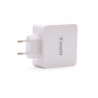 TooQ Cargador de Pared doble puerto USB-C PD + USB A QC3.0, | APLIUM