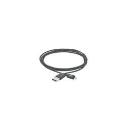 Kramer Electronics C-UA/LTN/BK-3 cable de conector Lightning | APLIUM