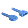 DeLOCK 82943 cable USB 0,45 m USB 3.2 Gen 1 (3.1 Gen 1) Azul | APLIUM