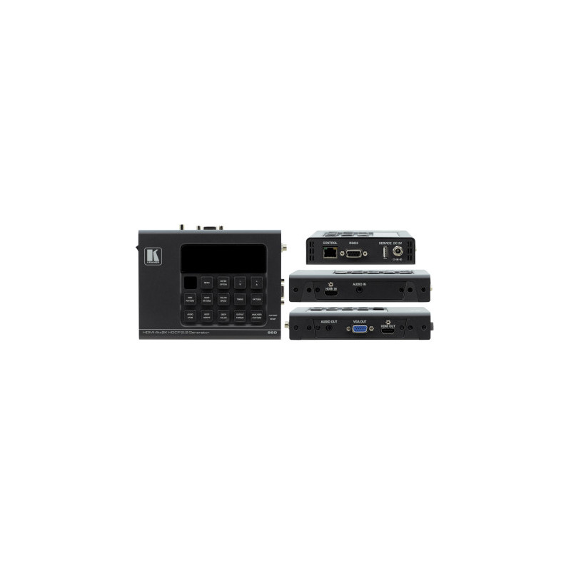 Kramer Electronics 860 extensor audio/video Negro | APLIUM