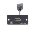 Kramer Electronics Wall Plate Insert - USB (A/A) caja de tom | APLIUM
