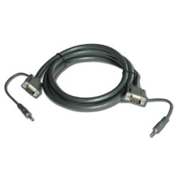 Kramer Electronics 15-pin HD + 3.5mm Audio Cable 3 m VGA (D- | APLIUM
