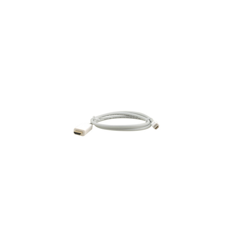 Kramer Electronics 0.9m M/M 0,9 m mini DisplayPort HDMI Blan | APLIUM