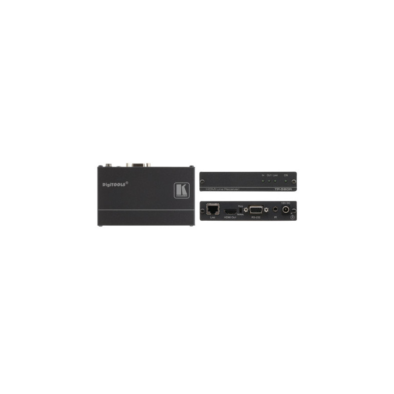 Kramer Electronics TP-580R Receptor AV Negro | APLIUM
